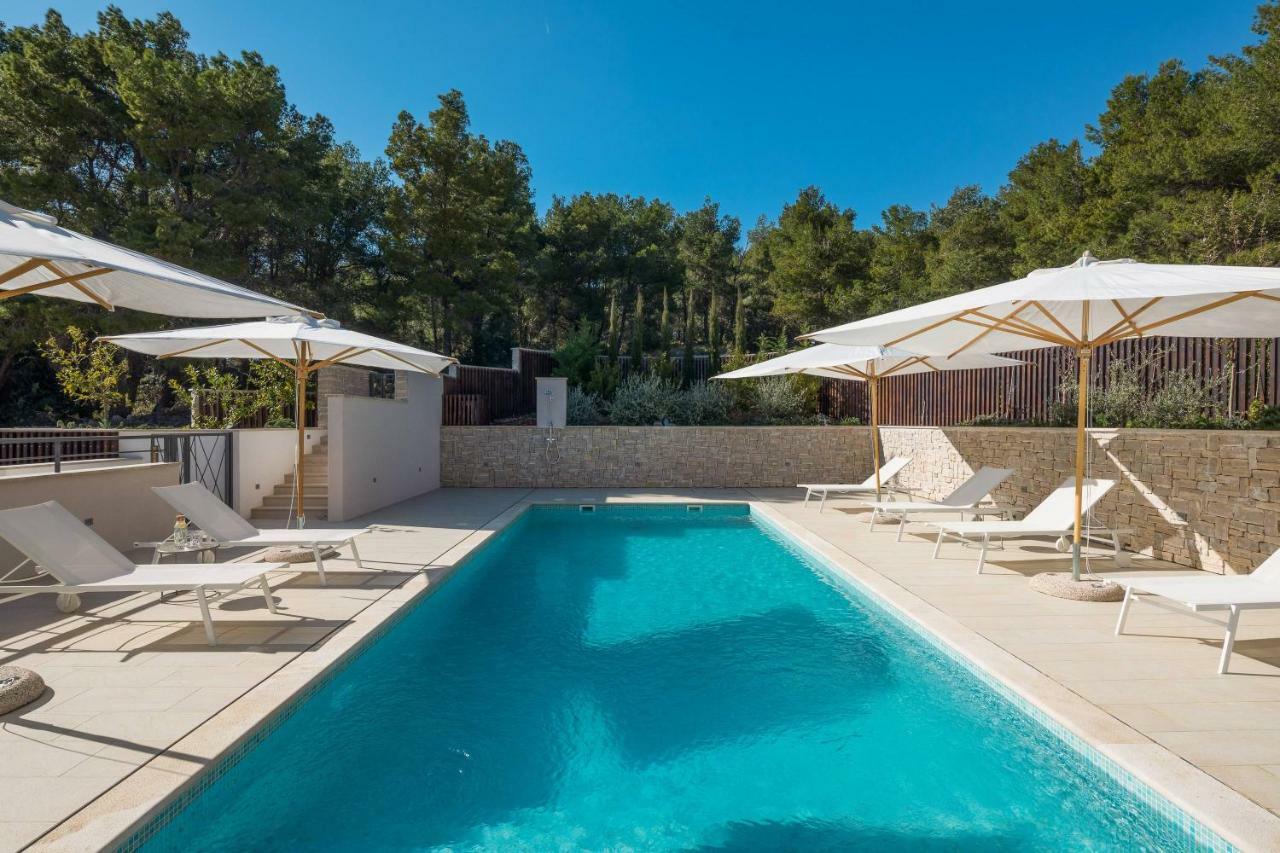 Luxury Villa Lucice View ミルナ エクステリア 写真